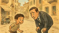 Ανέκδοτο: Ένα αγόρι μετρά «επτά» στον υπόνομο