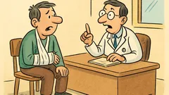 Ανέκδοτο: Ο ασθενής λέει στον γιατρό…