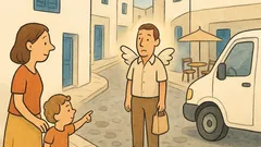 Ανέκδοτο: Μαμά, μαμά! Τι είναι ο άγγελος;