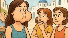 Ανέκδοτο: Γιατί η Μόνικα έχει μεγάλα μάγουλα;