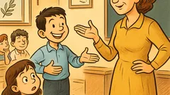 Ανέκδοτο: Κλίνε το «πεινάω», Χριστίνα!