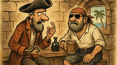 Ανέκδοτο: Δύο πειρατές πίνουν ρούμι στην Τζαμάικα