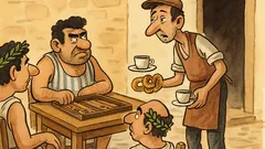 Ανέκδοτο: Ένας μάγκας πάει στο καφενείο...