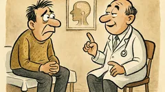 Ανέκδοτο: «Γιατρέ, κουνάω κεφάλι και πονάω…»