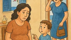 Ανέκδοτο: «Μαμά, γιατί σε πονάει το στομάχι;»