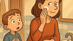 Ανέκδοτο: Μαμά, γιατί βάζεις κρέμα;