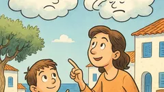 Ανέκδοτο: — Τοτό, τι προκαλεί τη βροχή;