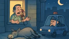 Ανέκδοτο: Γυρίζει ένας τραυλός τύπος σπίτι