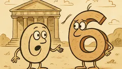 Ανέκδοτο: Τι λέει το 0 στο 6;