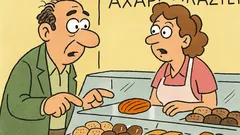 Ανέκδοτο: Πάει ένας σε ζαχαροπλαστείο...