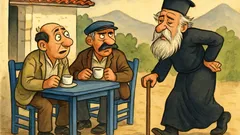 Ανέκδοτο: Σε ένα ορεινό χωριό, δυο τύποι