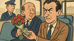 Ανέκδοτο: Ένας επιβάτης ανεβαίνει στο λεωφορείο...