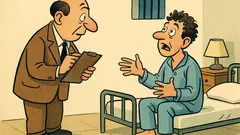 Ανέκδοτο: Ψυχίατρος ρωτά πώς τρελάθηκε...