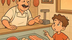 Ανέκδοτο: Μπαίνει ο Τοτός σε κρεοπωλείο…