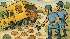 Ανέκδοτο: Φορτηγό με περούκες ανατράπηκε στον αυτοκινητόδρομο