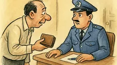Ανέκδοτο: «Κύριε αστυνόμε, το πορτοφόλι…»