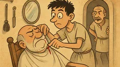 Ανέκδοτο: Ένας κουρέας στέλνει τον γιο Αθήνα