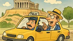 Ανέκδοτο: Έρχεται Ελληνοαμερικανός στην Αθήνα για ταξί