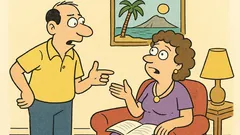 Ανέκδοτο: Ένα ζευγάρι συζητά για διακοπές