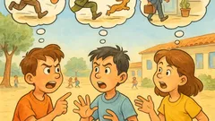 Ανέκδοτο: Στην αυλή του σχολείου…