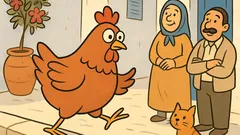 Ανέκδοτο: Ήταν μια φορά μια κότα...