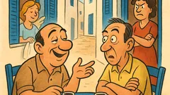 Ανέκδοτο: Συζητούν δύο παντρεμένοι για αγγέλους