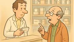 Ανέκδοτο: Μου δίνετε, σας παρακαλώ, ένα δισκίο...