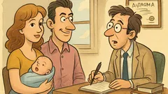 Ανέκδοτο: Το μωρό μας για διαφήμιση—ποιον παίρνω;