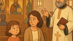 Ανέκδοτο: Η Σοφία πάει εκκλησία και δεν κάθεται