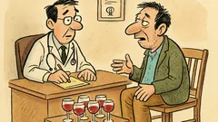 Ανέκδοτο: Γιατρέ, πόσο κρασί πίνεις τη μέρα;