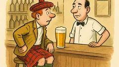 Ανέκδοτο: Ένας Σκοτσέζος μπαίνει σε μπαρ...