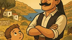 Ανέκδοτο: Παιδάκι ρωτά Κρητικό μπαμπά για σωβινισμό