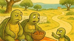 Ανέκδοτο: Ξεκινάνε τρεις χελώνες για πικνίκ…