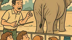 Ανέκδοτο: Στον ζωολογικό κήπο ο ξεναγός