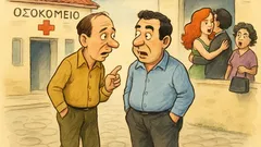 Ανέκδοτο: Δύο φίλοι συναντιούνται τυχαία...