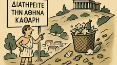 Ανέκδοτο: Διατηρείτε την Αθήνα καθαρή…