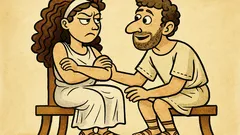 Ανέκδοτο: Αν τη φιλήσεις, είσαι αγενής