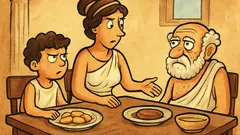 Ανέκδοτο: Μαμά, δεν μ’ αρέσει ο παππούς