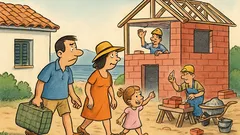 Ανέκδοτο: Μια οικογένεια πάει διακοπές στο εξοχικό