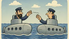 Ανέκδοτο: Συναντιούνται δύο υποβρύχια στο βυθό