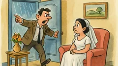 Ανέκδοτο: Ο πρώτος καβγάς των νεόνυμφων