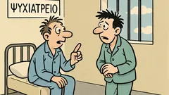 Ανέκδοτο: Δύο τρελοί σχεδιάζουν απόδραση