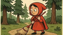 Ανέκδοτο: Τι είναι κόκκινο στο δάσος;