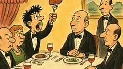 Ανέκδοτο: Γουρούνι είναι αυτό στο δείπνο;