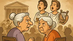 Ανέκδοτο: Δύο γεροντοκόρες σε μια συναυλία