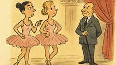 Ανέκδοτο: Η μία μπαλαρίνα στην άλλη…