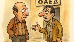 Ανέκδοτο: Στον ΟΑΕΔ δύο άνθρωποι συζητούν…