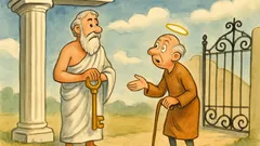 Ανέκδοτο: Πεθαίνει ένας άνθρωπος και πάει…