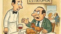 Ανέκδοτο: Γκαρσόν, ψήστε λίγο παραπάνω το κοτόπουλο