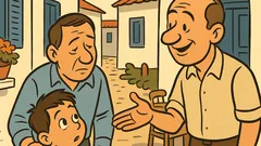 Ανέκδοτο: Ο Τοτός στον φίλο του πατέρα του…